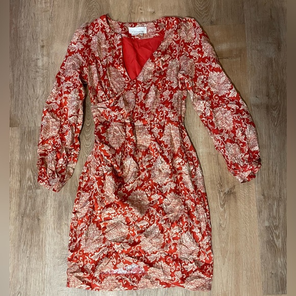 Anthropologie Skylar Surplice Mini Dress - Picture 4 of 10